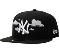 New Era Mlb New York Yankees Nighttime 59fifty Fitted Cap Black