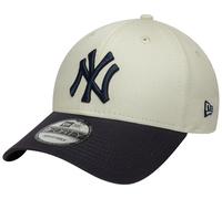 New Era Mlb New York Yankees Side Script 9forty Cap Beige