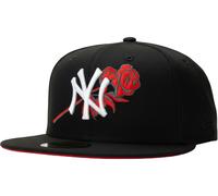 New Era Mlb New York Yankees World Series Champions 2000 Rose Edition 59fifty Fitted Cap Black