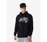 New Era Unisex Mlb Retro Oversize Hoody New York Yankees - Black