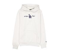 New Era Mlb Script Los Angeles Dodgers Oversized Hoody Grey