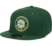 New Era Mlb Seattle Mariners 25th Anniversary 59fifty Fitted Cap Green