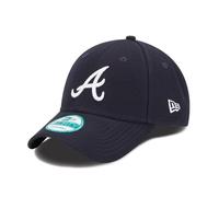 New Era MLB The League 9FORTY Team Color Primary Logo Adjustable Hat Cap One Size Fits All, Atlanta Braves, One size