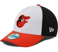 New Era MLB The League 9FORTY Team Color Primary Logo Adjustable Hat Cap One Size Fits All, Baltimore Orioles, One size