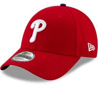 New Era MLB The League 9FORTY Team Color Primary Logo Adjustable Hat Cap One Size Fits All, Philadelphia Phillies, One size