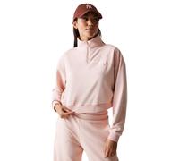 New Era Mlb Tonal Crop New York Yankees Half Zip Sweatshirt