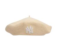 New Era MLB Wool Beret New York Yankees Beige, beige, One Size