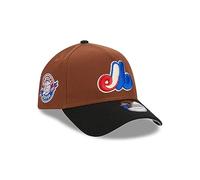 New Era Montreal Expos MLB Harvest 25th Anniversary Brown Black 9Forty A-Frame Snapback Cap - One-Size