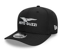 New Era Moto Guzzi Baseball Cap, 9SEVENTY Core Logo, Black, Adjustable Stretch-Snap