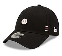 New Era Moto Guzzi Brushed Cotton 9FORTY Cap in Black