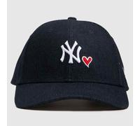 New Era Navy Denim Heart 9FORTY Cap OSFM