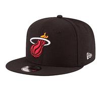 New Era NBA 9FIFTY Adjustable Snapback Hat Cap One Size Fits All, Miami Heat, One size