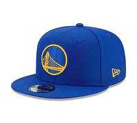 New Era NBA Black 9FIFTY Adjustable Snapback Hat Cap One Size Fits All, Golden State Warriors, One Size