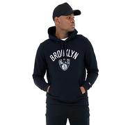 New Era NBA Brooklyn Nets Hoodie Men & Women Black Size S
