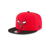 New Era NBA Chicago Bulls Adult Men NBA 9Fifty 2Tone Snapback Cap OSFA Red
