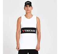 New Era NBA Colour Block Tank Chibul Sweatshirt, Unisex Adult, White, L