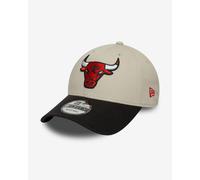 New Era 9Forty Strapback Cap - Side Patch Chicago Bulls Beige