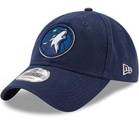 New Era NBA Core Classic 9TWENTY Adjustable Hat Cap One Size Fits All, Minnesota Timberwolves, One Size