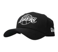 New Era Cap NBA Los Angeles Lakers Essential Outline 9FORTY White/Black Men/Women