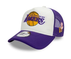 New Era Nba Flower La Lakers Trucker Cap