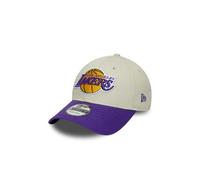 New Era Nba Los Angeles Lakers Contrast Patch 9forty Cap Beige