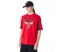 New Era Nba Mesh Panel Chicago Bulls Short Sleeve T-shirt