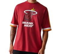 New Era NBA Miami Panel Oversized T-Shirt Heat Red, red, XXL