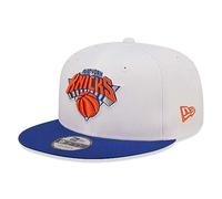 New Era - NBA New York Knicks White Crown Team 9Fifty Snapback Cap Colour: White