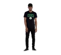 New Era Nba Regular Boston Celtics Short Sleeve T-shirt Black L Men