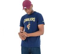 New Era Nba Regular Celvand Cavaliers Short Sleeve T-shirt Blue L Men