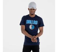 New Era Nba Regular Dallas Maverick Short Sleeve T-shirt Blue 2XL Men