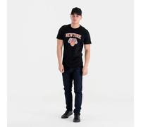 New Era Nba Regular New York Knicks Short Sleeve T-shirt Black M Men