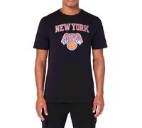 New Era NBA Regular New York Knicks Short Sleeve T-shirt M Black