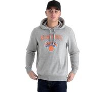 New Era Nba Regular New York Knicks Hoodie Grey XS Men