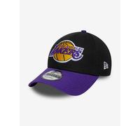 New Era NBA Side Patch 9FORTY Cap Los Angeles Lakers black purple yellow
