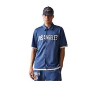 New Era Nba Snap Button Los Angeles Lakers Shirt Blue