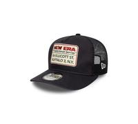 New Era NE Patch 19Twenty Trucker Adjustable Cap NE Logo Dark Blue, Size: One Size