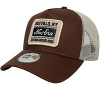 New Era Ne Patch Trucker Cap Brown