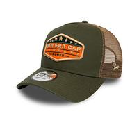 New Era Ne Star Patch Trucker Nov Cap, Unisex Adult, Green Med, One Size