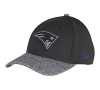 New Era New England Patriots 39thirty Cap Grey Collection Black/Darkgrey - M - L