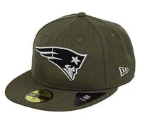 New Era New England Patriots 59fifty Basecap NFL Heather Heather Olive - 8-64cm