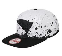 New Era New England Patriots 9fifty Snapback Splatter Hat White/Black - S-M