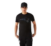 New Era New England Patriots T-Shirt NFL Trikot Jersey American Football Fanshirt Outline Logo schwarz