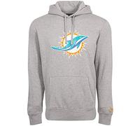 New Era Miami Dolphins Hoody Team Logo Po Hoody Heather Grey - XL