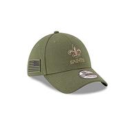 New Era New Orleans Saints 39thirty Stretch Cap On Field 2018 Salute To Service Green - M - L