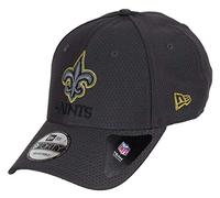 New Era New Orleans Saints 9forty Adjustable Cap Nfl Hex Era Graphite - One-Size
