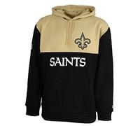 New era New Orleans Saints Hoody Nflcolour Block Beige/Black - XXL