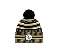 New Era New Orleans Saints On Field Home Beanie Men's Beanie - Black, One Size