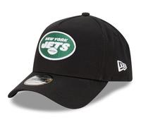 New Era New York Jets NFL Evergreen Black 9Forty Adjustable A-Frame Cap