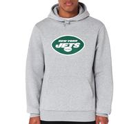 New Era New York Jets NFL Team Logo Hoody Grey Hooded Jumper